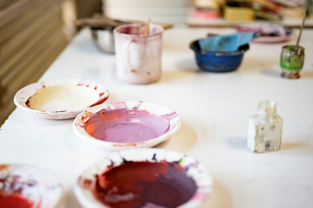 Corporate team-building paint events